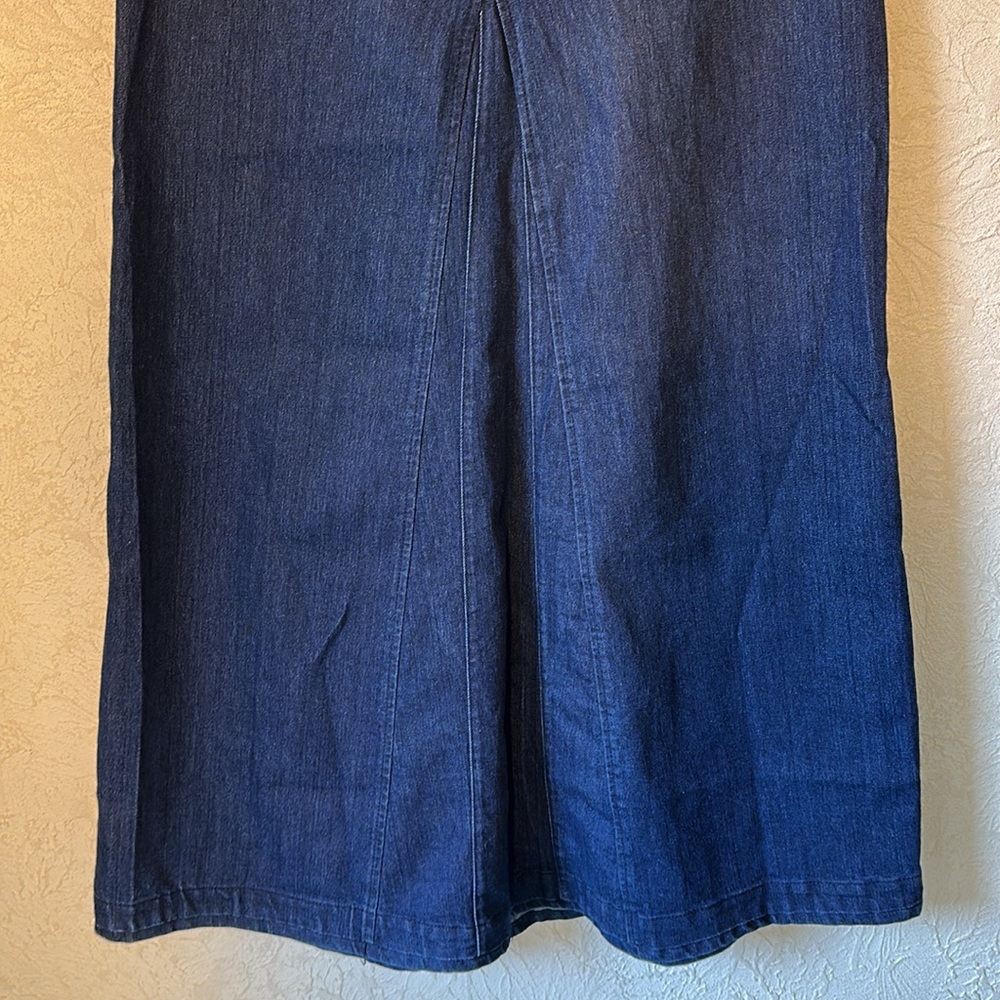 A-Line Denim Maxi Skirt - Picture 5 of 5